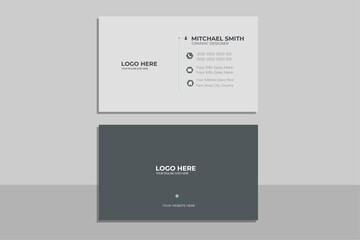 Minimal Individual Business Card Layout