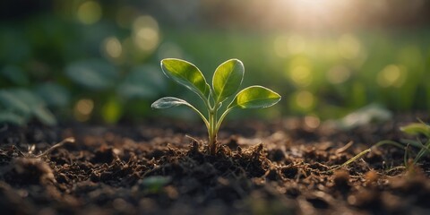 Plant in the garden