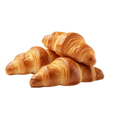 recommend clip art: Croissants isolated on transparent background
