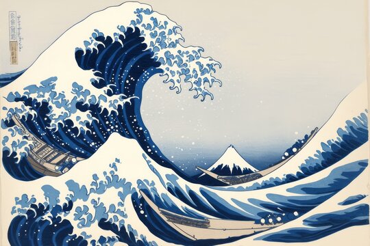 The Great Wave off Kanagawa hokusai
