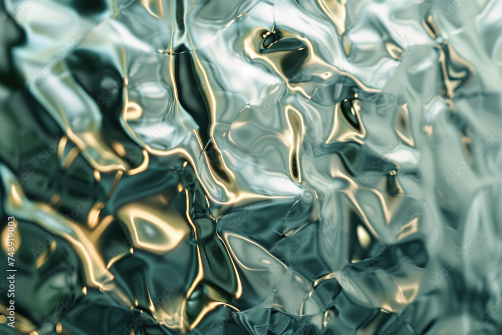 Poster abstract background with reflections and caustics. futuristic background image. created with generat