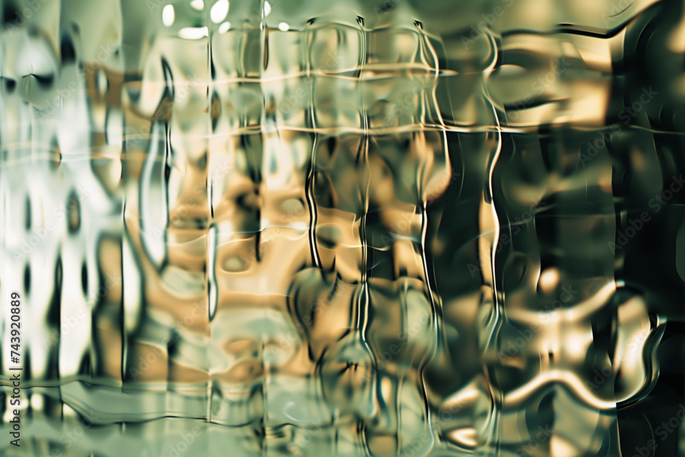 Poster abstract background with reflections and caustics. futuristic background image. created with generat
