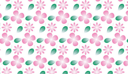 Floral ornamental pattern. Vector illustration for banners, postcards, flyers, textiles, tablecloths