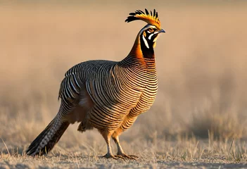 Poster A male Greater Prairie Chicken © Muhammad