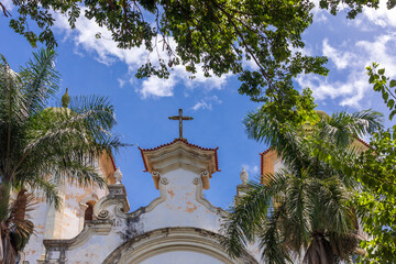 Partial view of the church Santa Teresa and Santa Teresinha