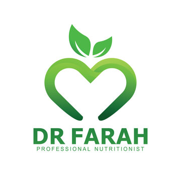 logo Health Nutrition, healthy food nutrition logo designs