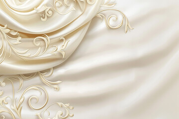 Elegant wedding invitation/ anniversary background / frame design with swirls