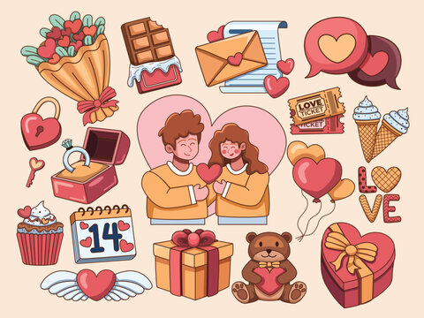 Valentine's Day vector image