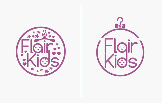 Clothes for Little Boys and Girls logo design