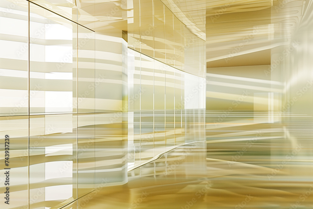 Poster abstract background with reflections and caustics. futuristic background image. created with generat