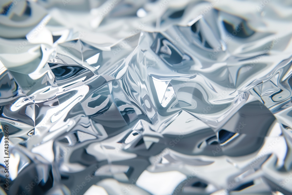 Poster abstract background with reflections and caustics. futuristic background image. created with generat