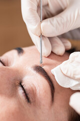 Cosmetic Care: Expert Treatment for Patient's Facial Skin
