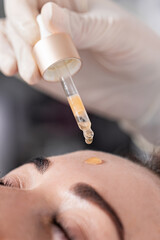 Cosmetic Care: Expert Treatment for Patient's Facial Skin