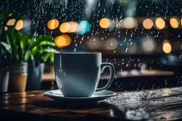 Foto op Plexiglas cup of coffee © Anoo