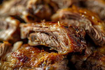 Tasty Pork Carnitas: Picture Perfect Studio Photo for Restaurant Marketing