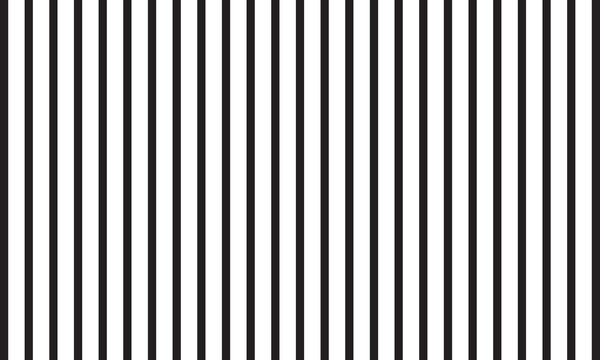 Black and White Vertical Stripes. Vector illustration.
