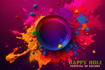 Happy Holi festival