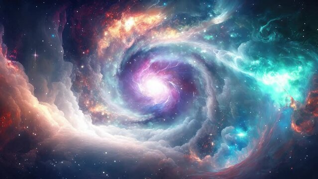 
Nebula galaxy background