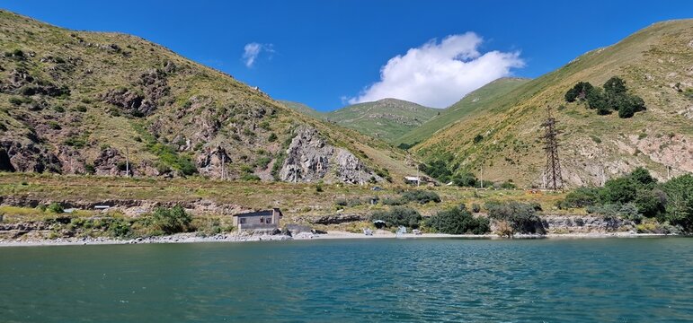 lake sevan in armenia 
