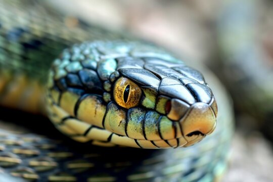 Primer plano de serpiente
