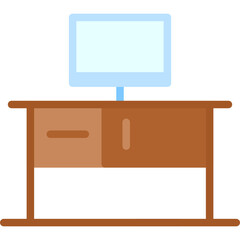 Office Desk Icon