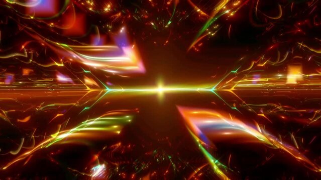 130 Bpm Synchronised X Form Deep Bass and Hihat Night Party VJ Loop 4K 60 FPS
