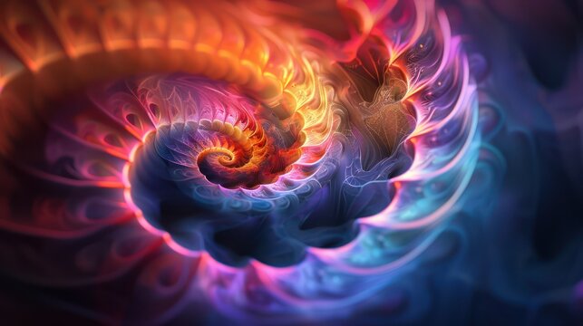Harmony Fractals Time Illusion VR AI technology