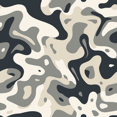 Abstract organic pattern, seamless tile