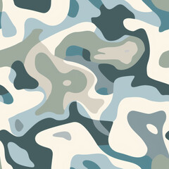 Abstract organic pattern, seamless tile