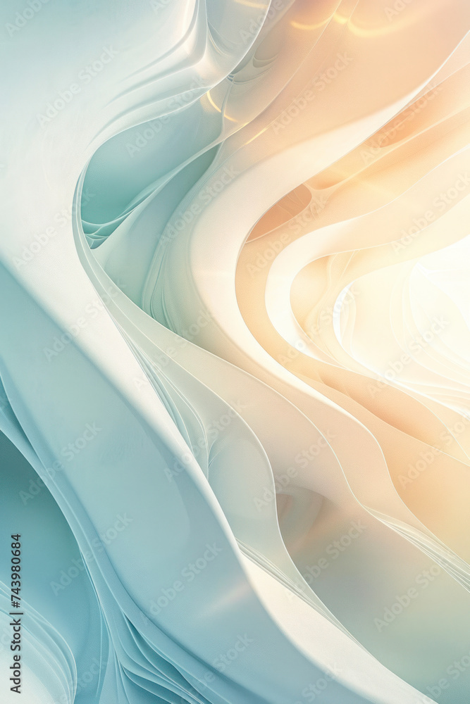 Poster vertical modern abstract pattern background with fluid lines, offering contemporary backdrop