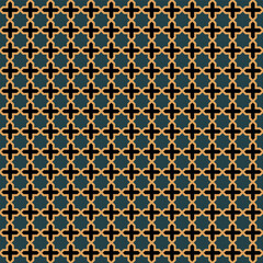 Arabic pattern background. Islamic ornament vector. Traditional Arabian geometry.