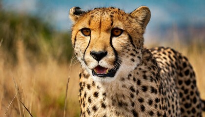 momma cheetah on the hunt
