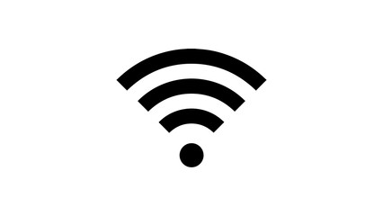 Wifi Icon Isolated On White Background 