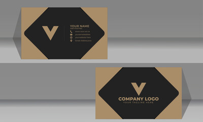 Business card for company branding corporate official personal introduction information identity logotype modern business premium as well as print symbol elegant visiting posh royals element concept .
