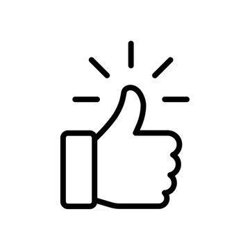 recommend clip art: Thumb up icon
