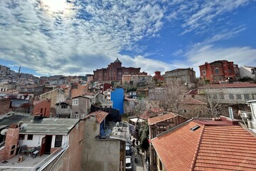 Phanar Greek Orthodox Collage  in Fener district of Istanbul, Turkey.