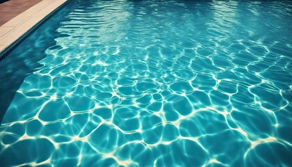 Obraz na płótnie Canvas pool background, blue pool water, sunny day, blue water background, blue water surface