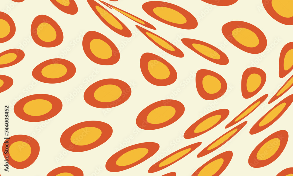 Poster abstract geometric dot pattern vector illustration.