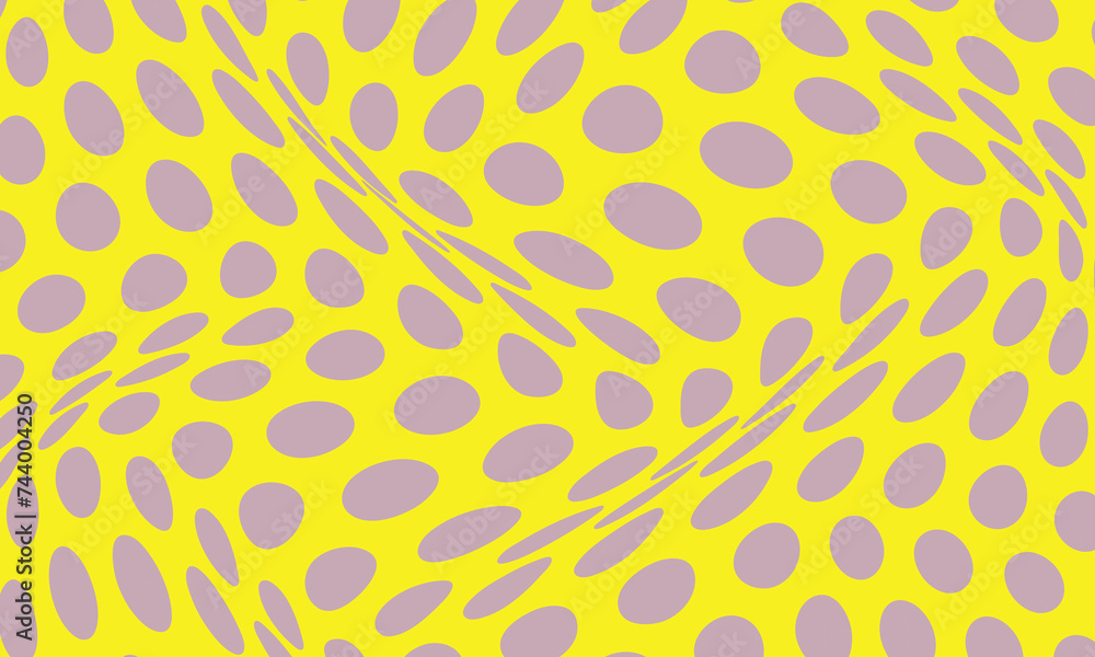 Poster abstract geometric dot pattern vector illustration.