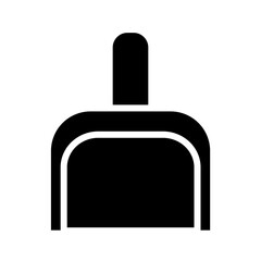 Clean Room Brush Glyph Icon