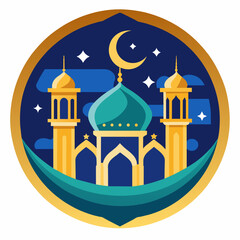 Islamic Ramadan logo 