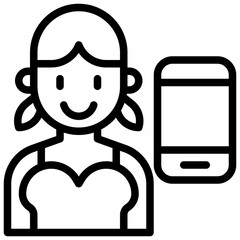 TEENAGER,profiles avatar,long hair,feminine,avatars.svg