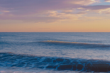 Fototapeta premium sunset over the sea