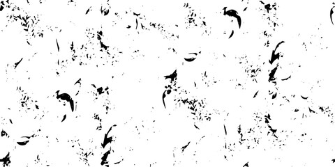 Fototapeta premium Rustic grunge texture with grain and stains. Abstract noise background. PNG graphic illustration with transparent background.