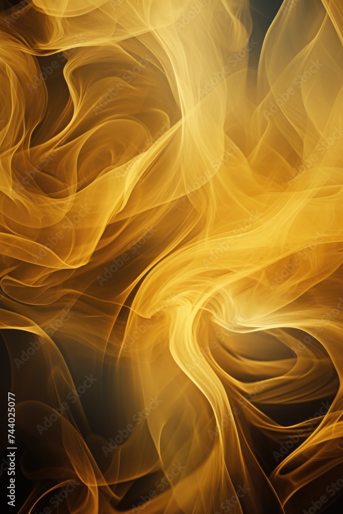 Poster close up shot of a yellow and black background, suitable for various design projects