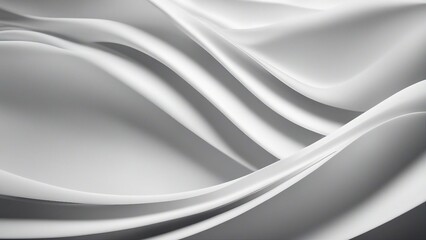 Obraz premium abstract background white silk fabric background 