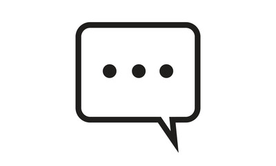 black and white background bubble icon