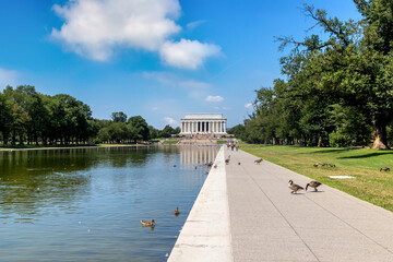 Lincoln Memorial in the National Mall