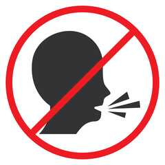 No noise icon sign