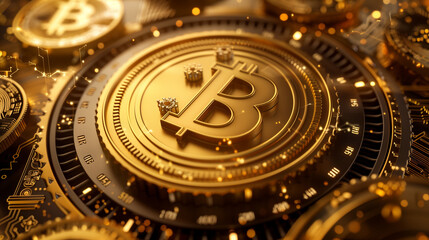 An illustration of a golden coin with dollar signs engraved on it, surrounded by symbols of various financial instruments such as stocks, bonds, currencies, and commodities, representing the diversity